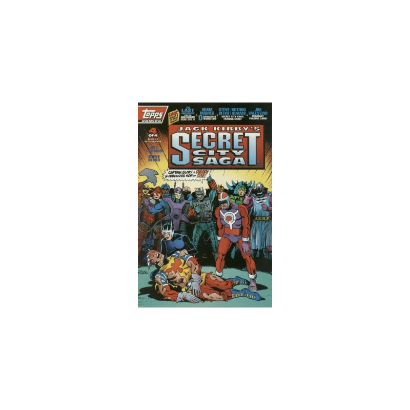 Jack Kirby's Secret City Saga Mini Issue 4
