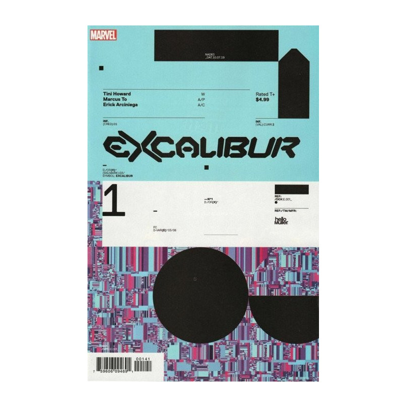 Excalibur Vol. 4 Issue  1d Variant