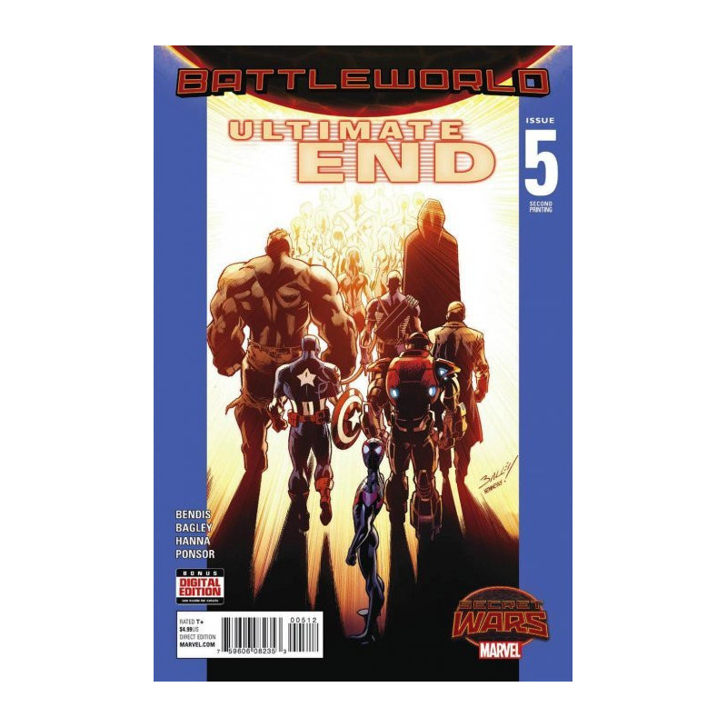 Ultimate End  Issue 5 - 2nd print Variant