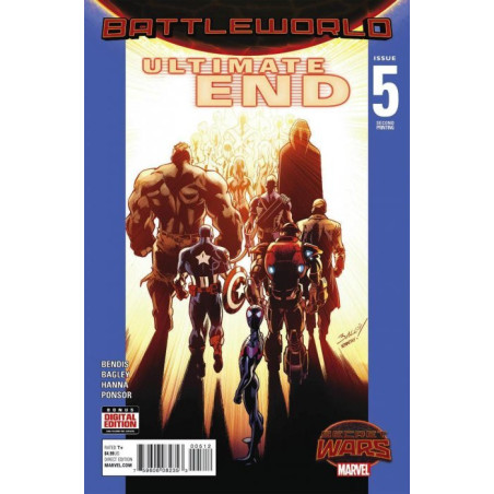 Ultimate End  Issue 5 - 2nd print Variant