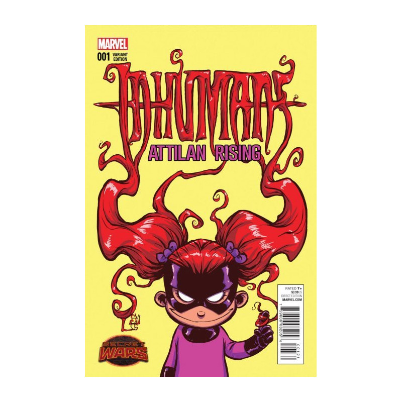 Inhumans: Attilan Rising  Issue 1b Variant
