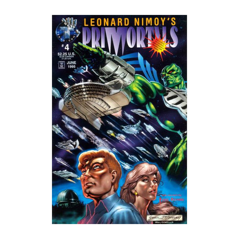 Leonard Nimoy's Primortals Vol. 1 Issue  4b Variant
