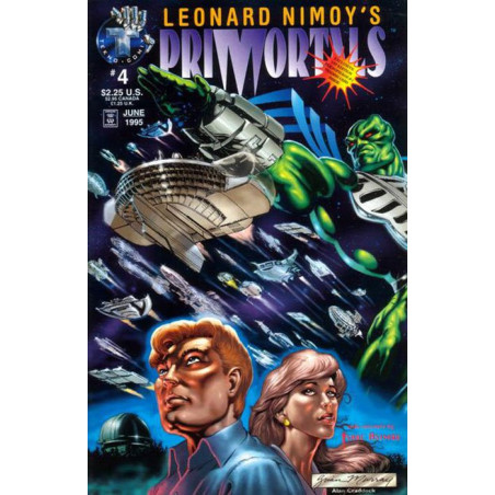 Leonard Nimoy's Primortals Vol. 1 Issue  4b Variant