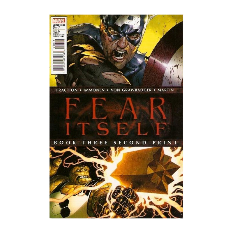 Fear Itself  Issue 3-2ND Print Variant