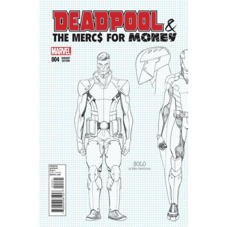 Deadpool and the Mercs for Money Vol. 1 Issue 4b Variant