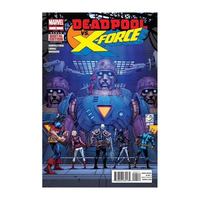Deadpool vs X-Force Mini Issue 4
