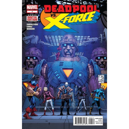 Deadpool vs X-Force Mini Issue 4