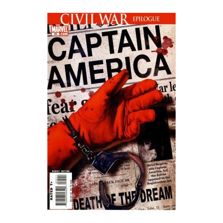 Captain America Vol. 5 Issue 25 CBCS 9.2