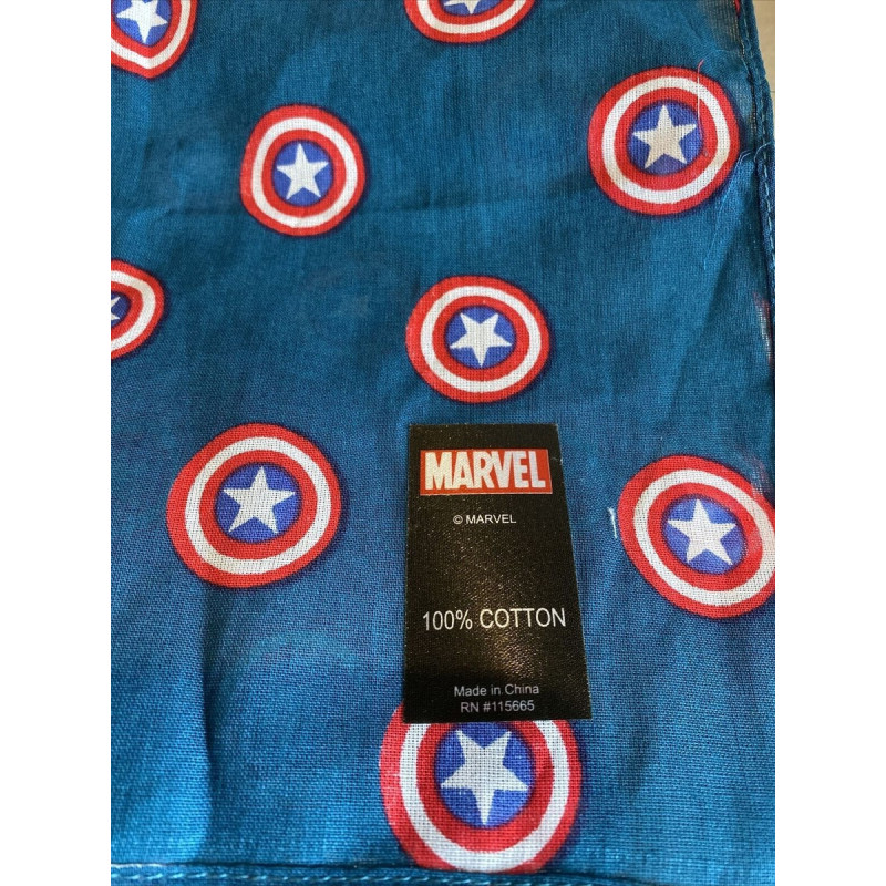 Bioworld Marvel - Captain America Shield - Adult Bandana 54 cm X 54 cm