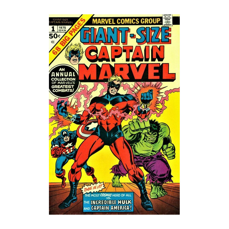 Captain Marvel Vol. 1 Giant-Size 1