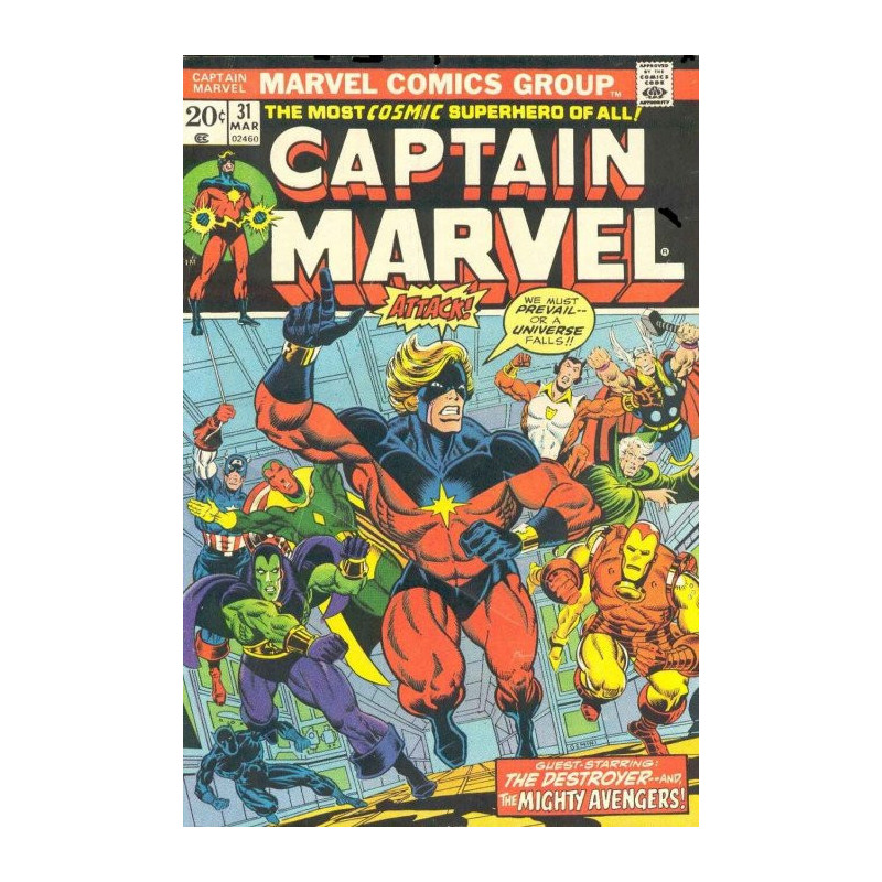 Captain Marvel Vol. 1 Issue 31