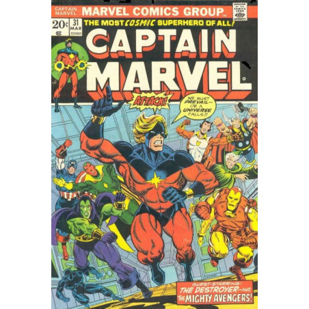 Captain Marvel Vol. 1 Issue 31