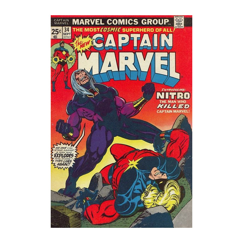 Captain Marvel Vol. 1 Issue 34