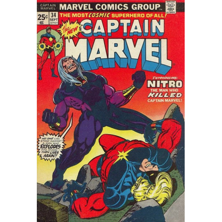 Captain Marvel Vol. 1 Issue 34