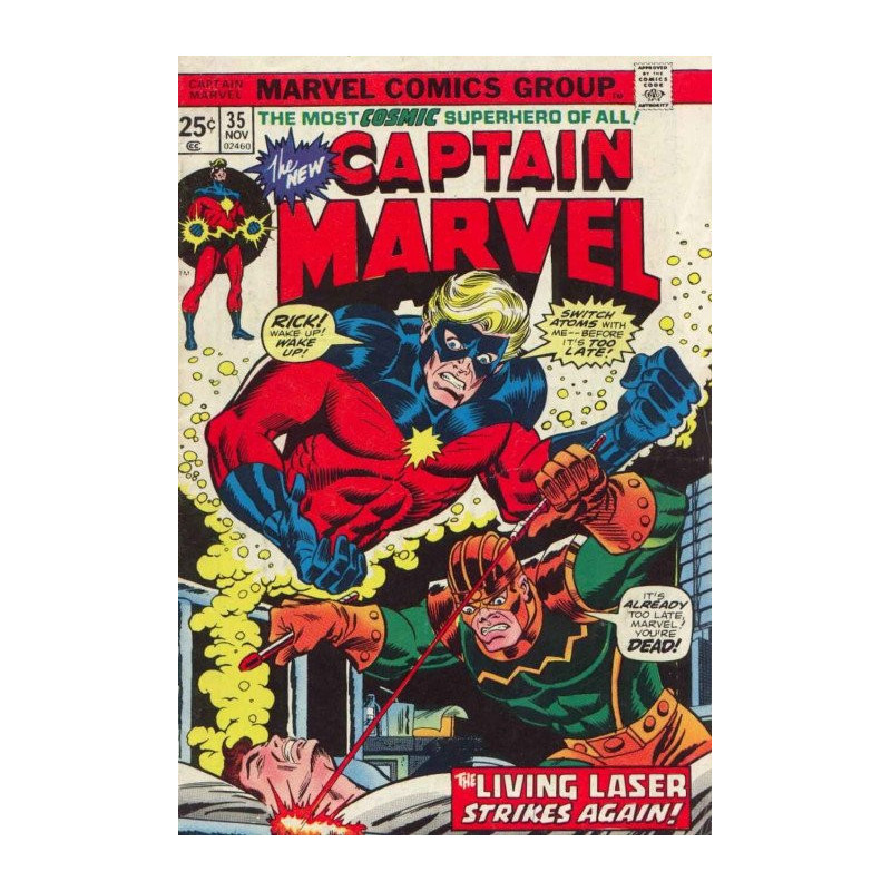 Captain Marvel Vol. 1 Issue 35