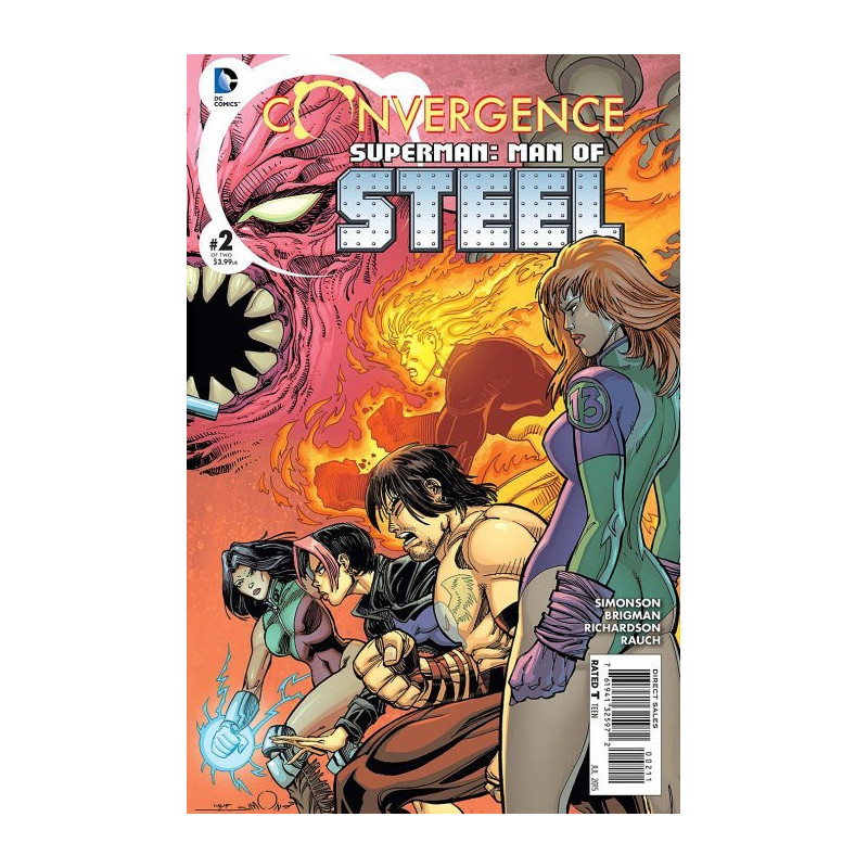Convergence: Superman - Man of Steel Mini Issue 2