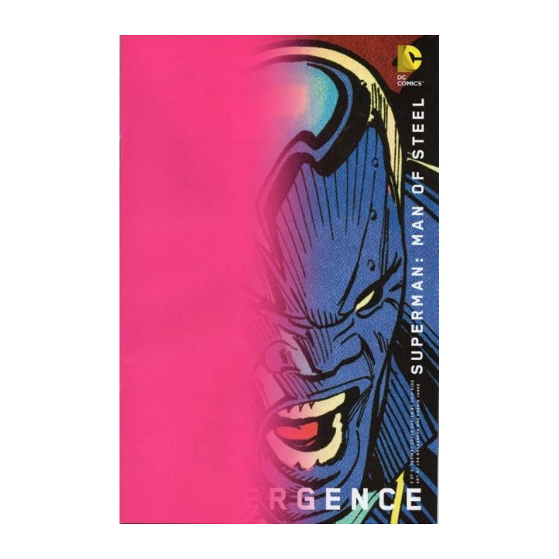Convergence: Superman - Man of Steel Mini Issue 2b Variant