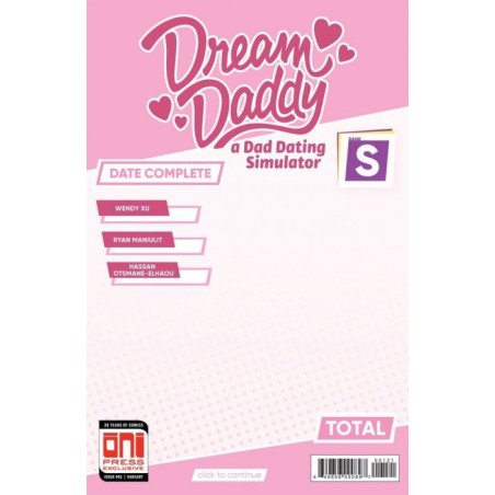 Dream Daddy: A Dad Dating Simulator Mini Issue 1b Variant