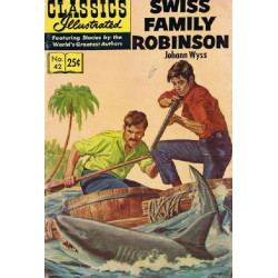 Classics Illustrated  42: Swiss Family Robinson Issue HRN 169