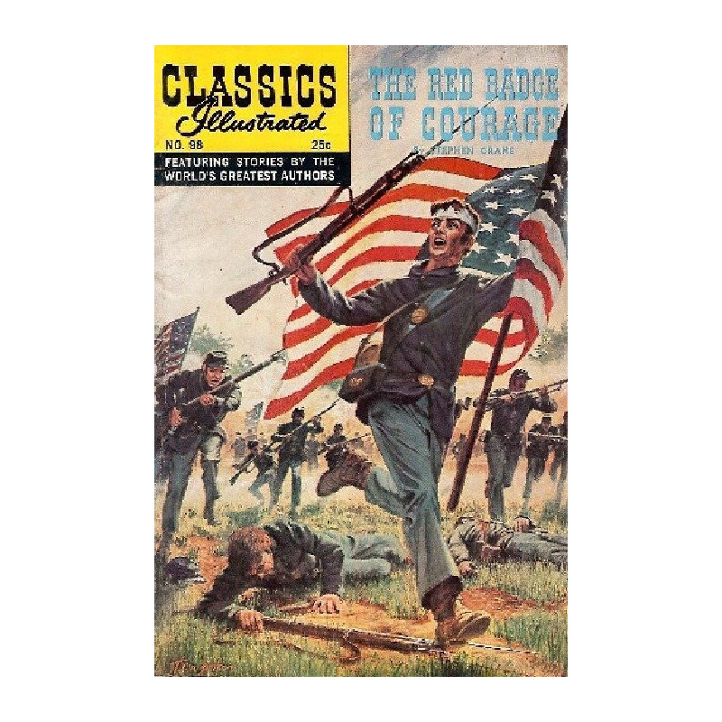 Classics Illustrated  98: Red Badge of Courage Issue 10