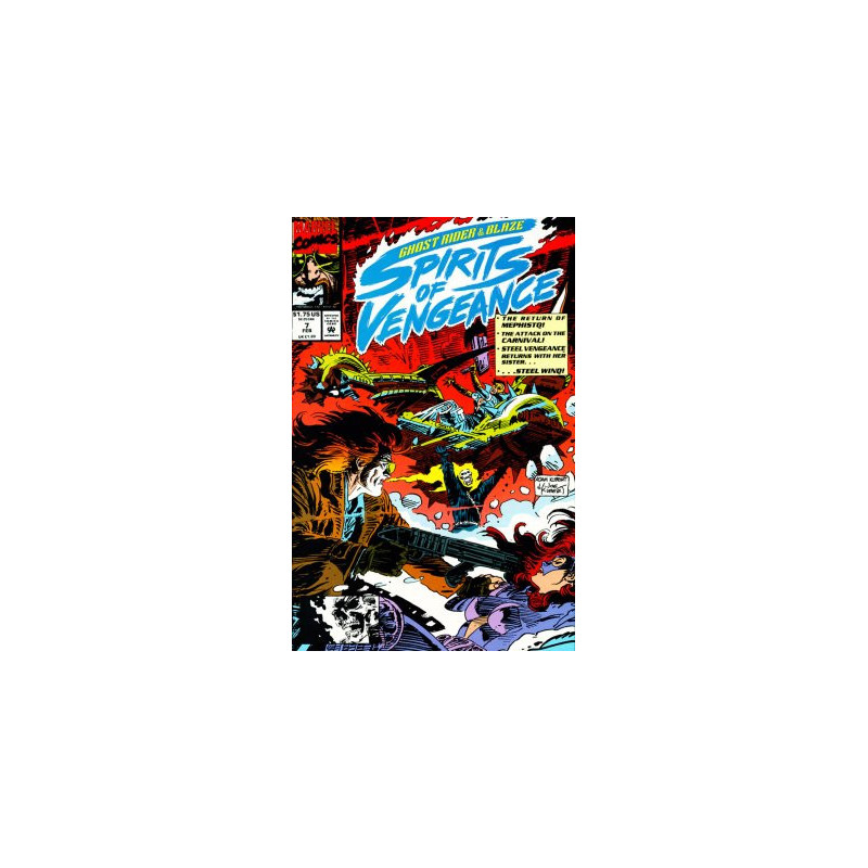 Ghost Rider / Blaze: Spirits of Vengeance  Issue  7