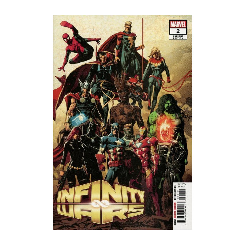 Infinity Wars  Issue 2g Variant