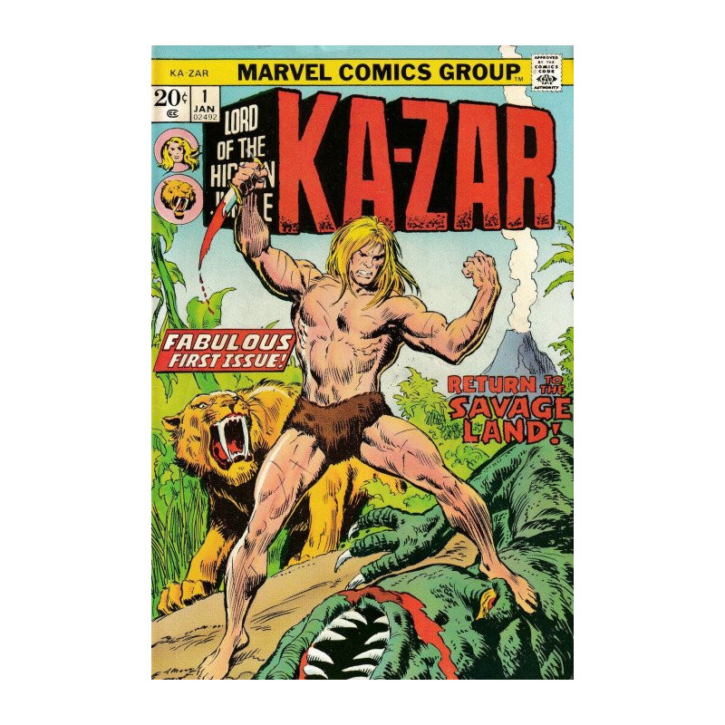 Ka-Zar Vol. 2  Issue  1