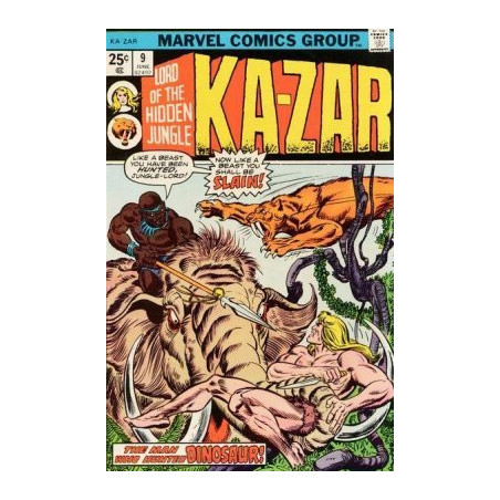 Ka-Zar Vol. 2  Issue  9