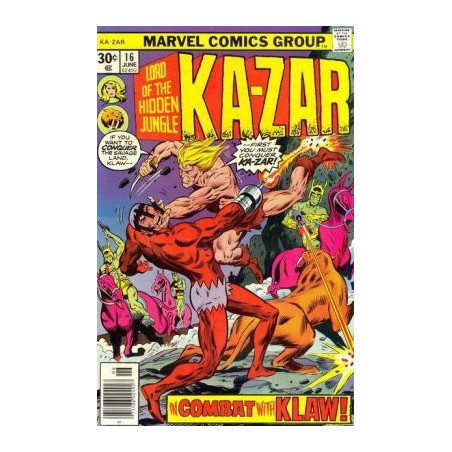 Ka-Zar Vol. 2  Issue 16