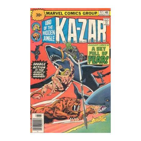 Ka-Zar Vol. 2  Issue 17b