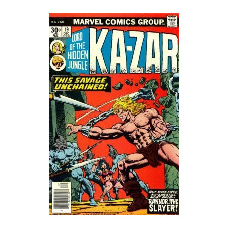 Ka-Zar Vol. 2  Issue 19