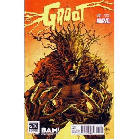 Groot Vol. 1 Issue 1bam Variant