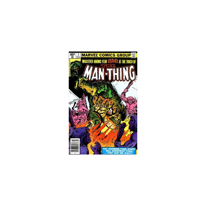 The Man-Thing Vol. 2 Issue  3