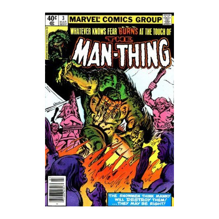 The Man-Thing Vol. 2 Issue  3