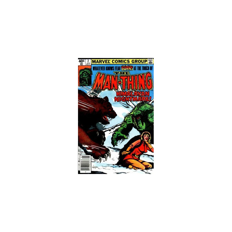 The Man-Thing Vol. 2 Issue  2