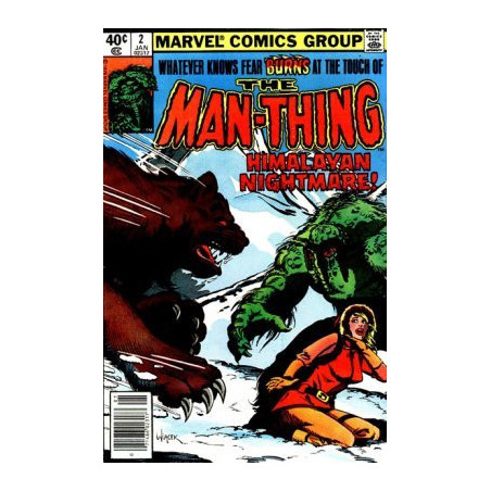 The Man-Thing Vol. 2 Issue  2