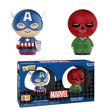 Funko Dorbz: Captain America and Red Skull 2018 Convention Exclusive