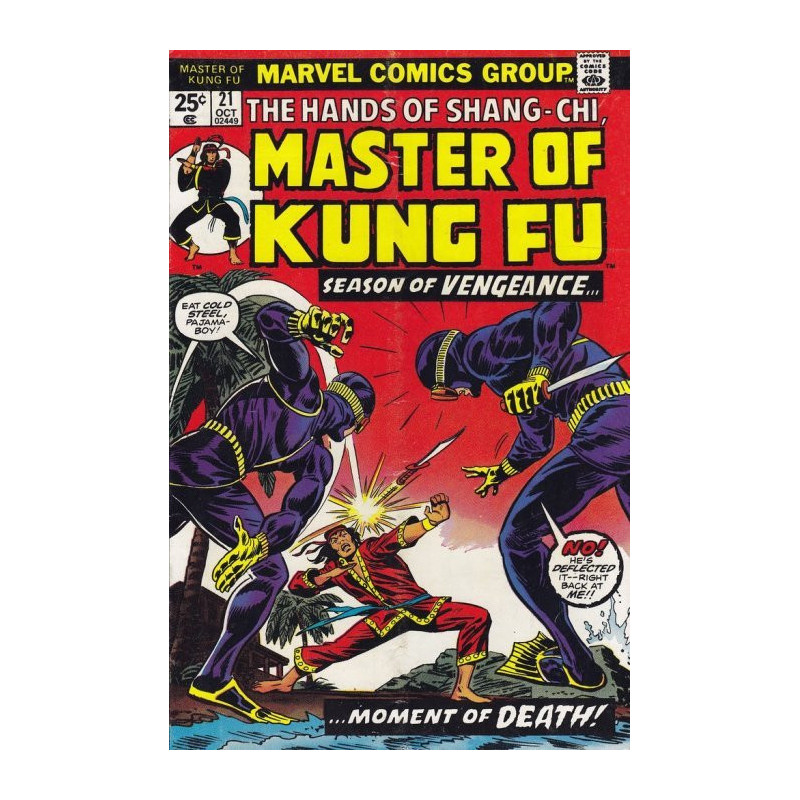 Master of Kung Fu Vol. 1 Issue  21