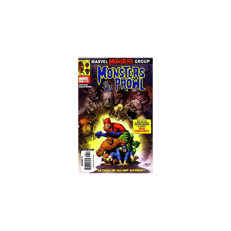 Marvel Monsters: Monsters on the Prowl One-Shot Issue 1