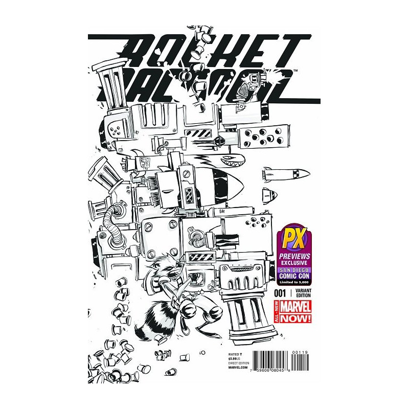 Rocket Raccoon Vol. 2 Issue 1sdcc Variant