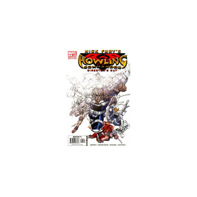 Nick Fury's Howling Commandos  Issue 1b Variant