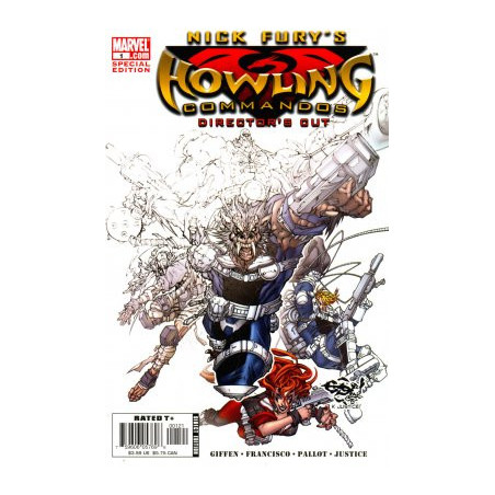 Nick Fury's Howling Commandos  Issue 1b Variant