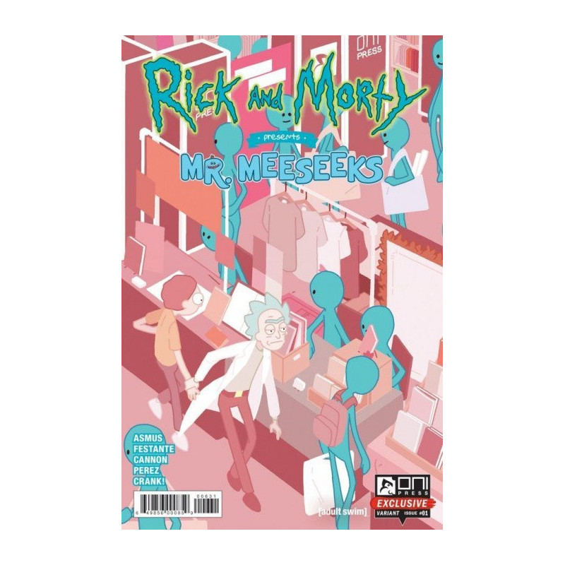 Rick and Morty Presents: Mr. Meeseeks One-Shot Issue 1sdcc Variant