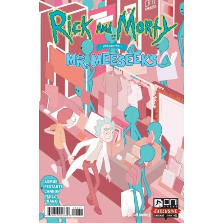 Rick and Morty Presents: Mr. Meeseeks One-Shot Issue 1sdcc Variant