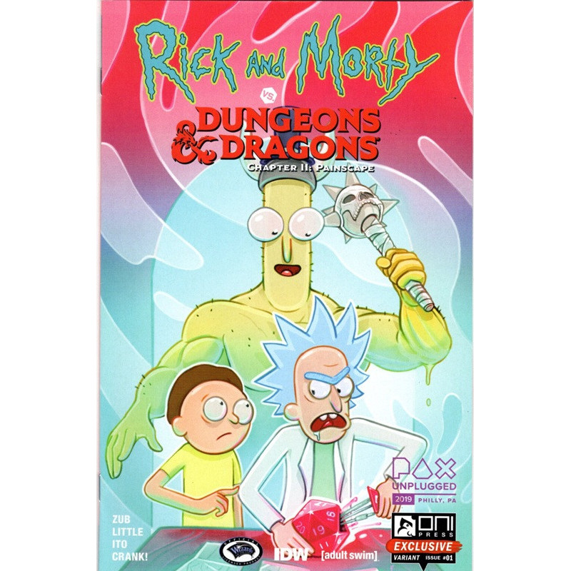 Rick and Morty vs Dungeons & Dragons: Chapter II - Painscape Issue 1f Variant