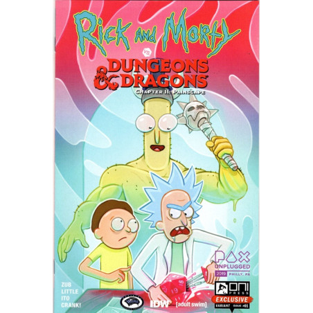 Rick and Morty vs Dungeons & Dragons: Chapter II - Painscape Issue 1f Variant