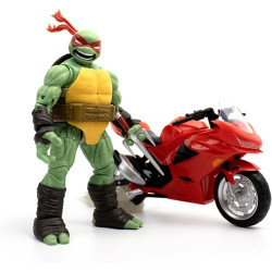 Teenage Mutant Ninja Turtles - BST AXN IDW - Raphael Action Figure and Comic Book Set