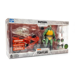 Teenage Mutant Ninja Turtles - BST AXN IDW - Raphael Action Figure and Comic Book Set