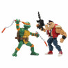 Teenage Mutant Ninja Turtles – Michelangelo VS Bebop Action Figure Set