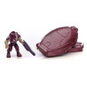 Mega Bloks Halo Metallic Elite Drop Pod set – Crimson Elite